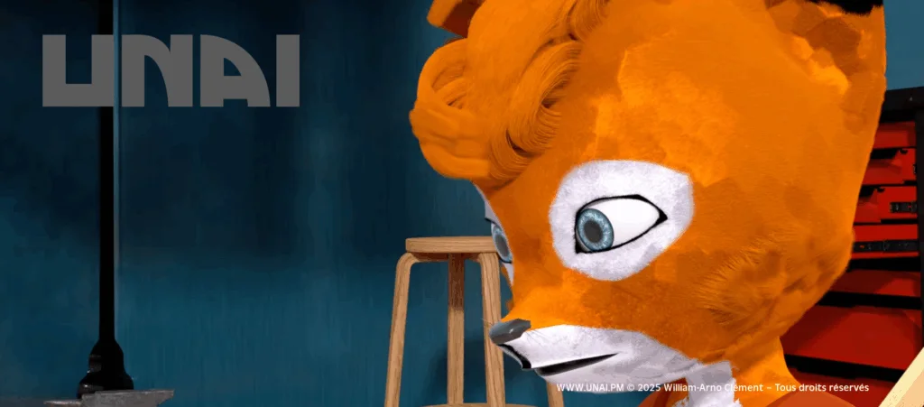 UNAI : le dessin animé avec un renard qui fascine petits et grands - image UNAI